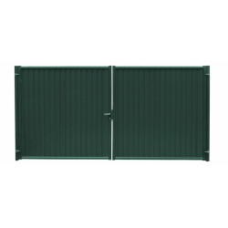 Ворота Эстет PE RAL 6005, 3.6*1.65 м Ворота Эстет PE RAL 6005, 3.6*1.65 м